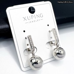 Сережки Xuping 10814 (2,5 см.)